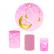 Kit Capas Painel Redondo 1,5m + Trio Cilindros - Bebê Menina