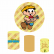 Kit Capas Painel Redondo 1,5m + Trio Cilindros - Festa Junina Chico Bento
