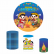 Kit Capas Painel Redondo 1,5m + Trio Cilindros - Festa Junina Chico Bento