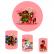 Kit Capas Painel Redondo 1,5m + Trio Cilindros - Moana