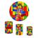 Kit Capas Painel Redondo 1,5m + Trio Cilindros - Lego