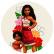 Capa para Painel Redondo 1,5m - Moana