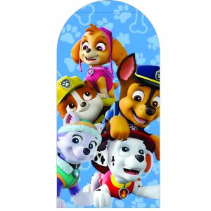 Capa Painel Romano - Veste Fácil - Patrulha Canina Tecido Helanca Premium 2m x 1m   Veste Fácil 