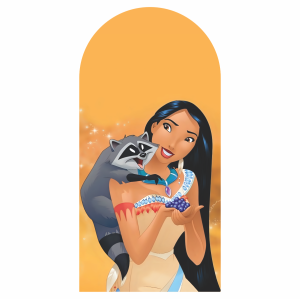 Capa Painel Romano - Veste Fácil - Pocahontas Tecido Helanca Premium 2m x 1m   Veste Fácil 
