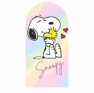 Capa Painel Romano - Veste Fácil - Snoopy Tecido Helanca Premium 2m x 1m   Veste Fácil 