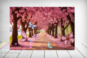 Fundo Fotográfico Jardim Encantado   Sua Arte   